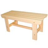 Лавочка разборная 120х33х43см, липа